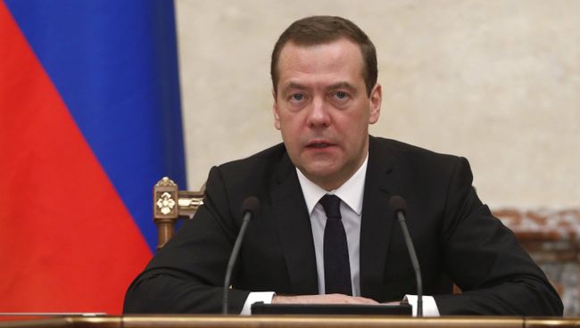 Председатель правительства РФ Дмитрий Медведев. Архивное фото