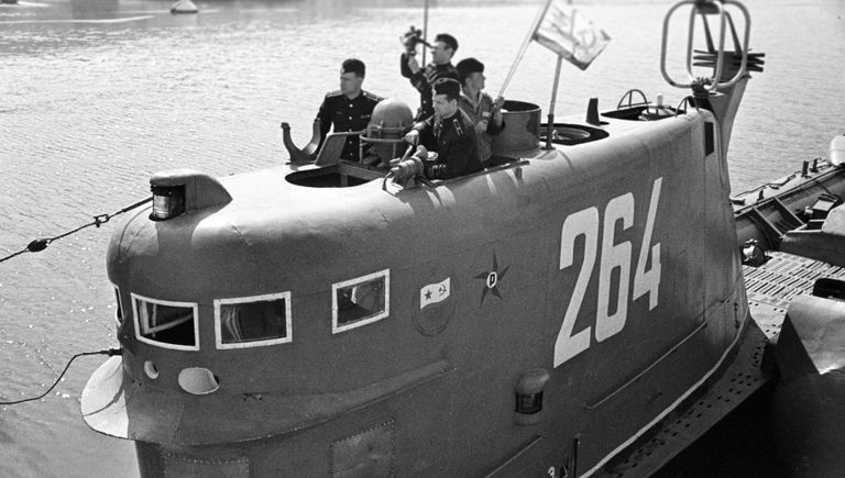Советская ракетная подводная лодка Советская ракетная подводная лодка