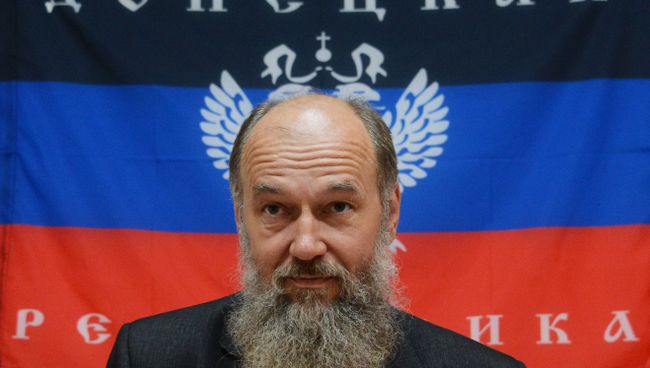 Первый спикер парламента самопровозглашенной Донецкой народной республики (ДНР) Владимир Макович. Архивное фото Первый спикер парламента самопровозглашенной Донецкой народной республики (ДНР) Владимир Макович. Архивное фото