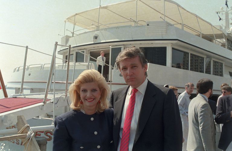 Ивана и Дональд Трамп Ивана и Дональд Трамп