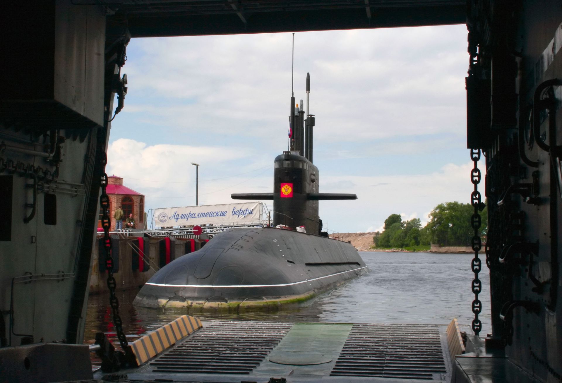 Дизельная подводная лодка Санкт-Петербург Дизельная подводная лодка Санкт-Петербург - РИА Новости, 1920, 24.02.2021