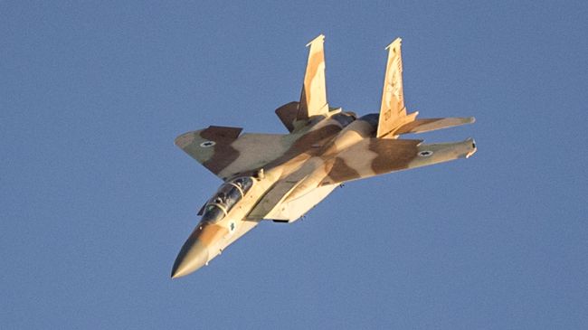 Истребитель F-15 ВВС Израиля. Архивное фото