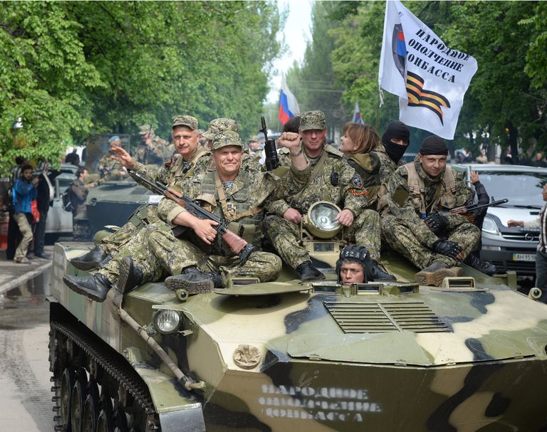 Праздничные мероприятия, посвященные 9 мая в Славянске