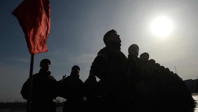 Открытая тренировка военнослужащих Отдельной дивизии оперативного назначения им. Ф.Э. Дзержинского Открытая тренировка военнослужащих Отдельной дивизии оперативного назначения им. Ф.Э. Дзержинского