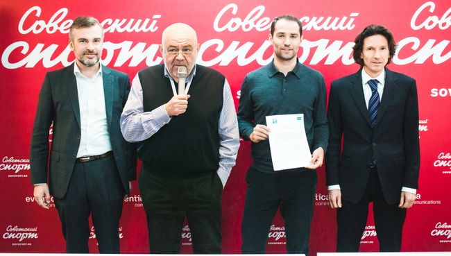 Александр Зотов, Юрий Каннер, Роман Широков и Алексей Смертин