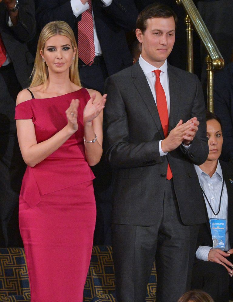 Советник Белого дома Джаред Кушнер и его жена Иванка Трамп