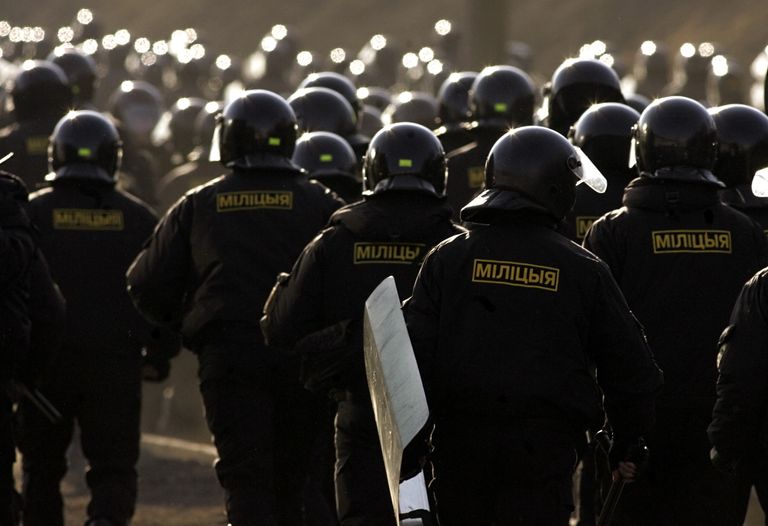 Сотрудники правоохранительных органов Белоруссии Сотрудники правоохранительных органов Белоруссии