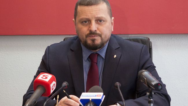 Глава МВД ЛНР Игорь Корнет Глава МВД ЛНР Игорь Корнет