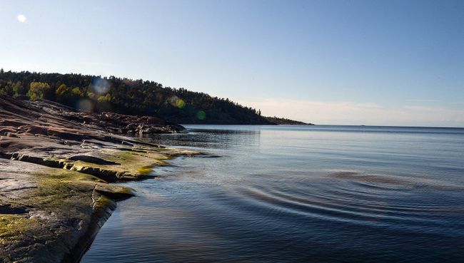 Финский залив. Архивное фото Финский залив. Архивное фото