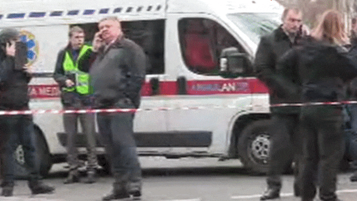 В сети появилось видео с места убийства Вороненкова в Киеве В сети появилось видео с места убийства Вороненкова в Киеве