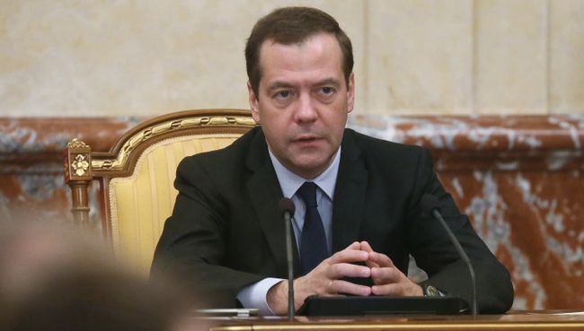 Председатель правительства РФ Дмитрий Медведев. Архивное фото