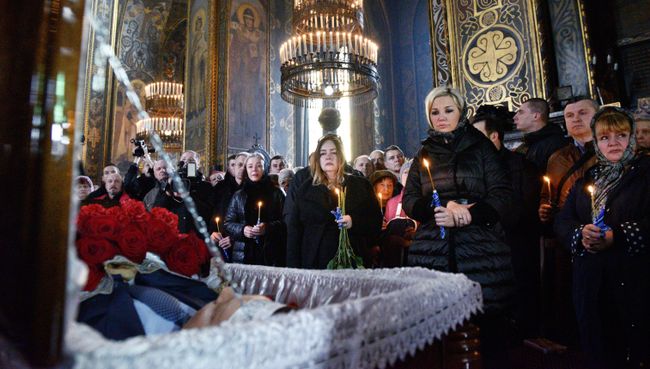 Прощание с Денисом Вороненковым в Киеве Прощание с Денисом Вороненковым в Киеве
