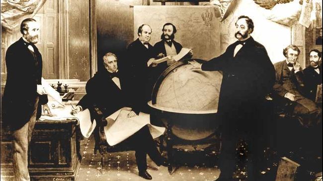 Подписание договора о продаже Аляски 30 марта 1867 года Подписание договора о продаже Аляски 30 марта 1867 года