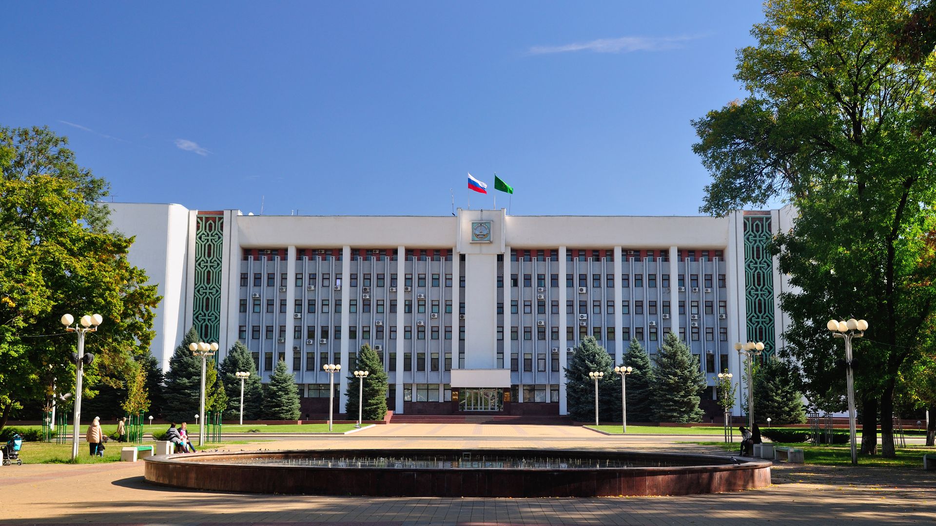 Дом правительства Республики Адыгея, Майкоп - РИА Новости, 1920, 06.09.2020