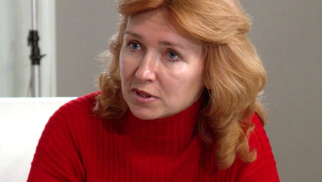 Летчик-космонавт, Герой России, депутат Государственной Думы Елена Кондакова. Архив