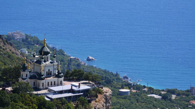 Церковь Воскресения Христова в поселке Форос в Крыму