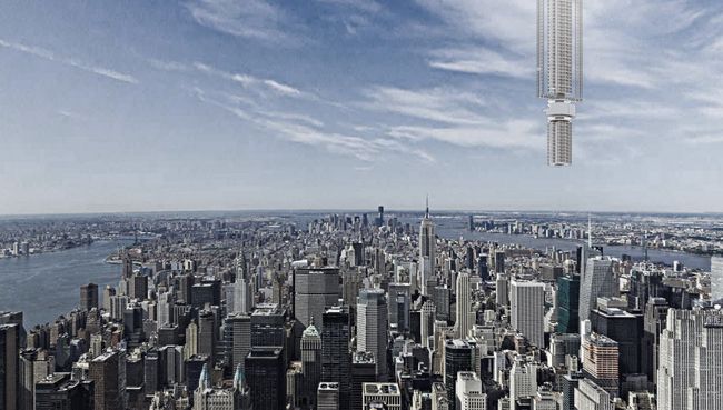 Дизайн башни-небоскреба конструкторского бюро Clouds Artchitecture Office Дизайн башни-небоскреба конструкторского бюро Clouds Artchitecture Office