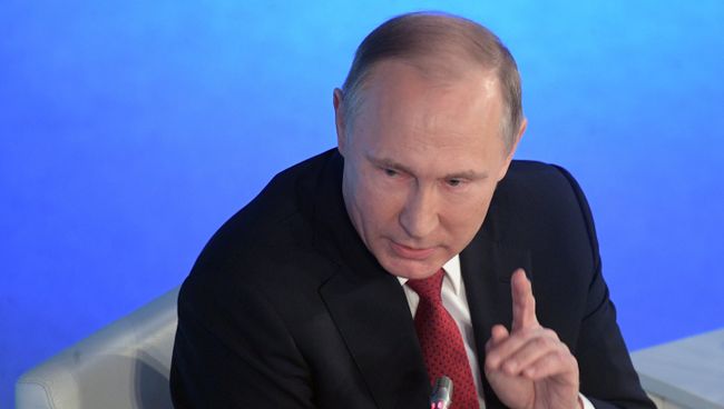 Президент РФ В. Путин. Архивное фото Президент РФ В. Путин. Архивное фото