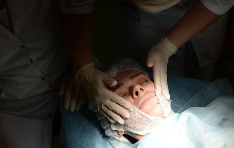 Пациент на процедуре