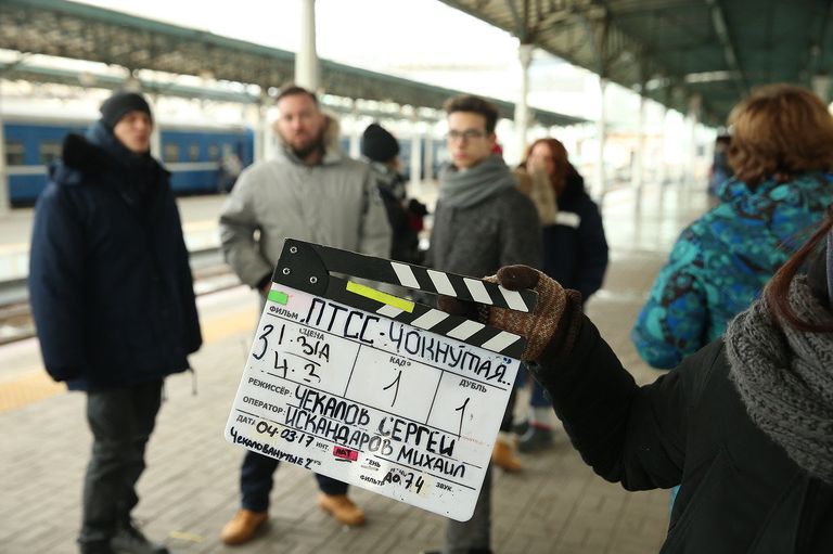 На съемках сериала По ту сторону смерти