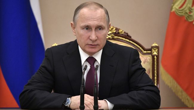 Президент РФ Владимир Путин. Архивное фото Президент РФ Владимир Путин. Архивное фото