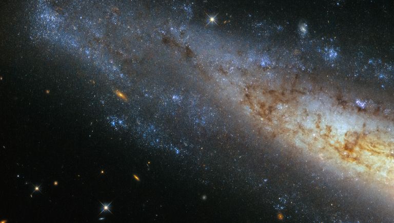 Спиральная галактика NGC 1448