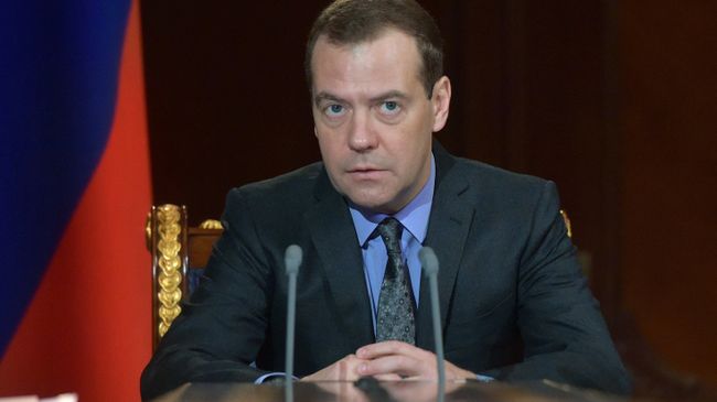 Председатель правительства РФ Дмитрий Медведев. Архивное фото