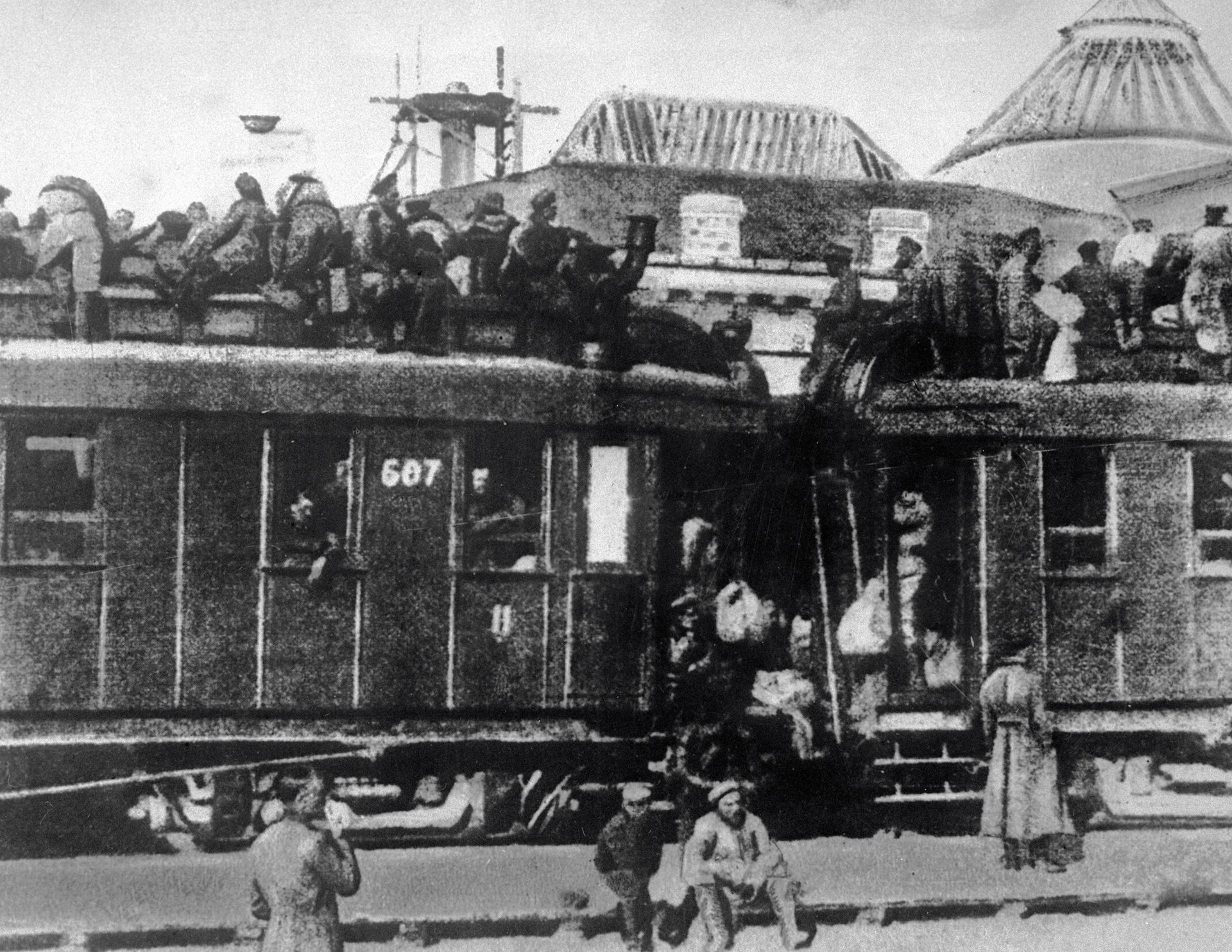 Разруха на транспорте. 1917 год Разруха на транспорте. 1917 год - РИА Новости, 1920, 06.06.2025