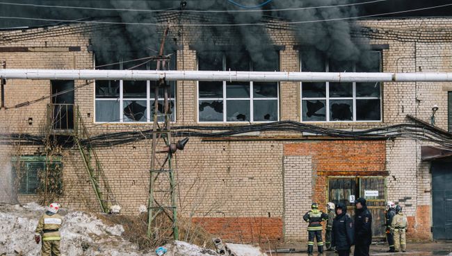 Пожар в Иванове Пожар в Иванове