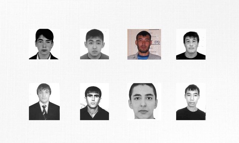 Фотографии подозреваемых в убийстве полицейских в Ленинском районе Астрахани