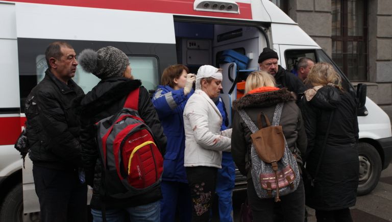 Взрыв в метро в Санкт-Петербурге