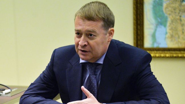 Глава республики Марий Эл Леонид Маркелов. Архив