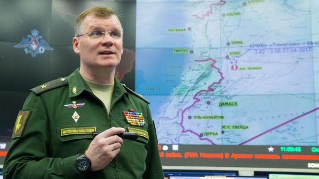 Официальный представитель министерства обороны РФ генерал-майор Игорь Конашенков. Архивное фото