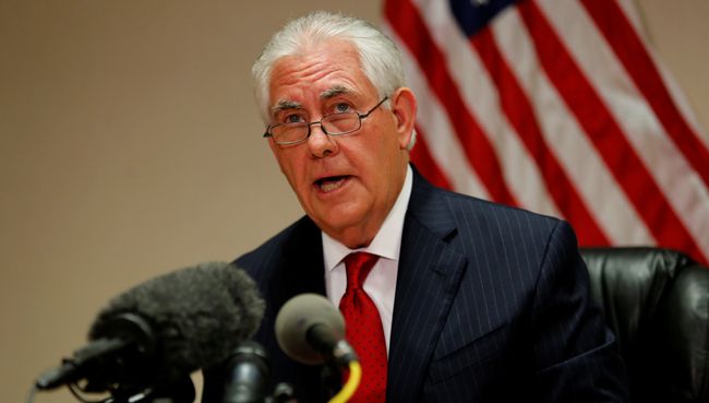 Государственный секретарь США Рекс Тиллерсон. Архивное фото