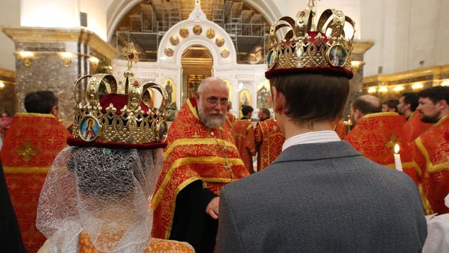 Венчание. Архивное фото.