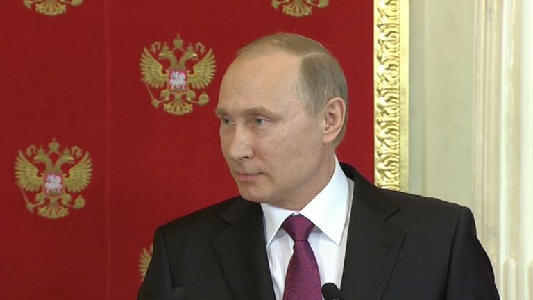 Скучно, девочки - Путин прокомментировал обвинения в адрес властей Сирии