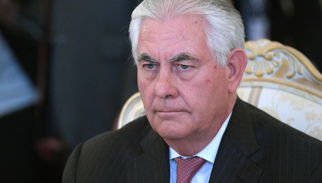 Государственный секретарь США Рекс Тиллерсон. Архивное фото Государственный секретарь США Рекс Тиллерсон. Архивное фото