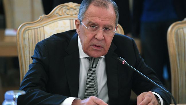 Министр иностранных дер РФ Сергей Лавров во время переговоров в Москве с Государственным секретарем США Рексом Тиллерсоном. 12 апреля 2017 Министр иностранных дер РФ Сергей Лавров во время переговоров в Москве с Государственным секретарем США Рексом Тиллерсоном. 12 апреля 2017