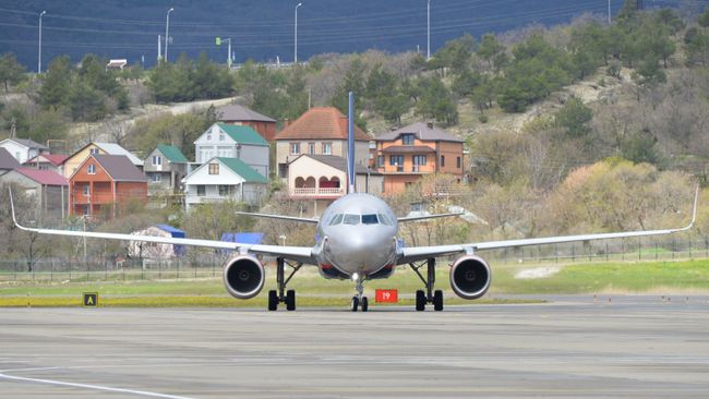 Самолет Airbus а320 компании Аэрофлот. Архивное фото