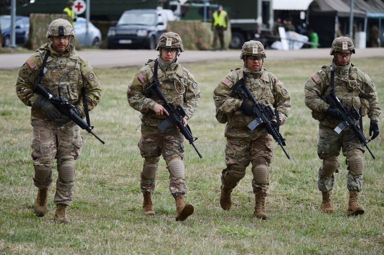 Американские военные в Польше Американские военные в Польше