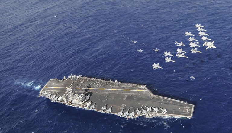 Авианосец ВМС США Нимиц (CVN 68)