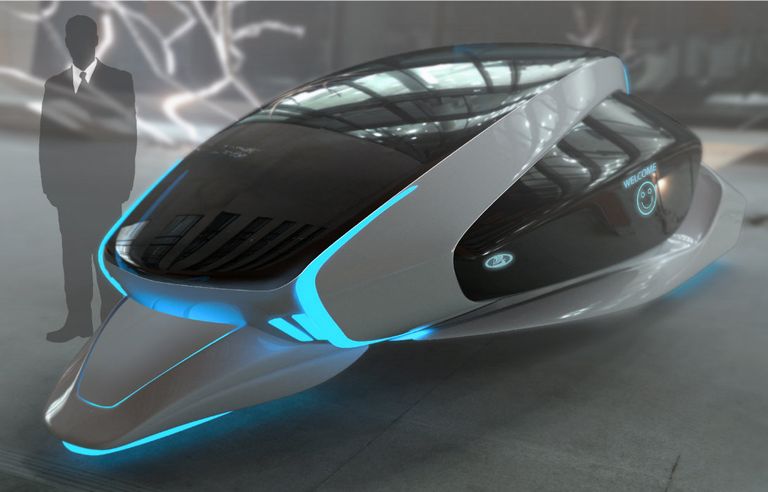 Изображение-концепция проекта LADA 2050 - Видение мобильности будущего