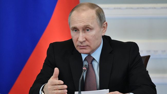 Президент РФ Владимир Путин. Архивное фото Президент РФ Владимир Путин. Архивное фото