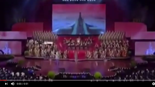 КНДР показала видео, имитирующее ракетный удар по США КНДР показала видео, имитирующее ракетный удар по США