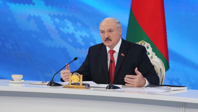 Президент Белоруссии Александр Лукашенко. Архивное фото