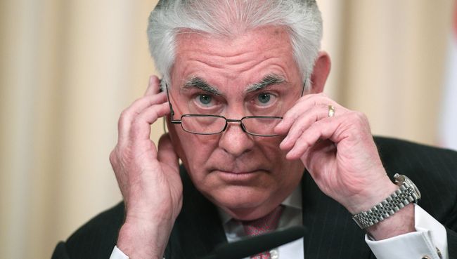 Государственный секретарь США Рекс Тиллерсон. Архивное фото Государственный секретарь США Рекс Тиллерсон. Архивное фото
