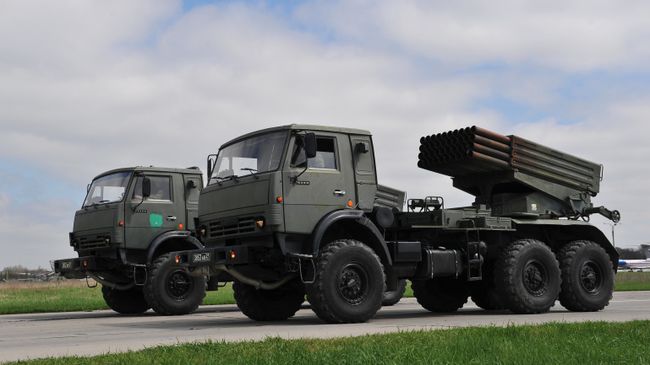 Реактивные системы залпового огня Град (РСЗО) Реактивные системы залпового огня Град (РСЗО)