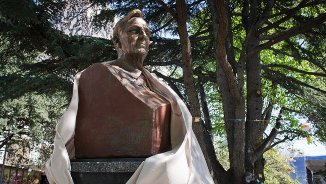 Открытие памятника Рузвельту в Крыму Открытие памятника Рузвельту в Крыму