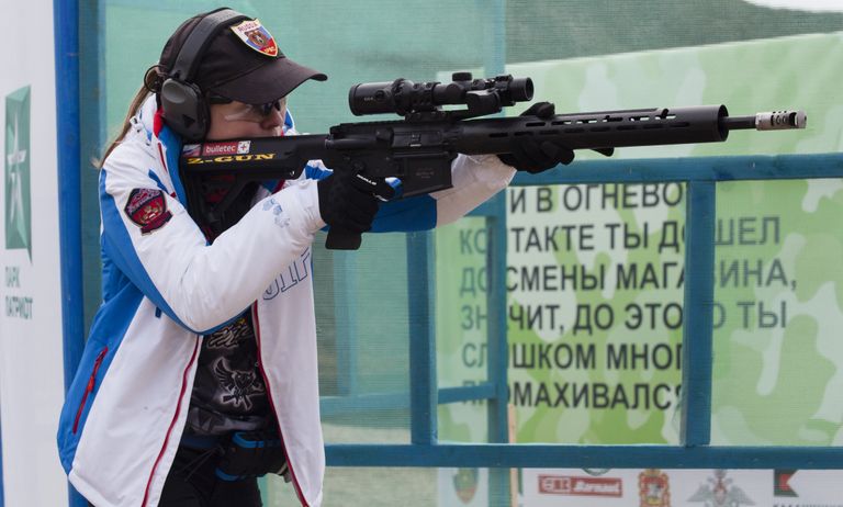Мастер спорта по практической стрельбе, член сборной России по ружью и карабину Татьяна Коробейник