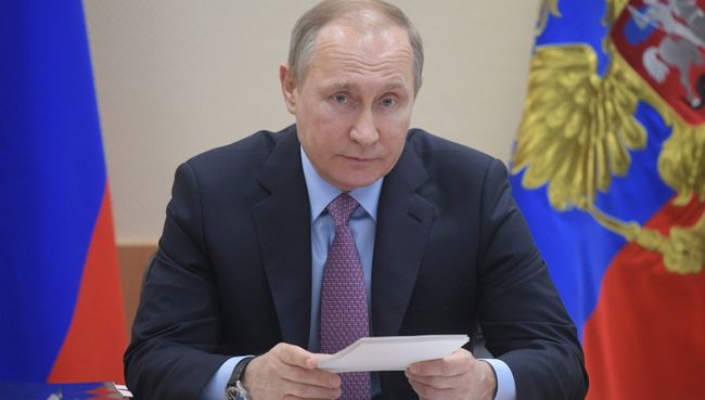 Президент России Владимир Путин. Архивное фото
